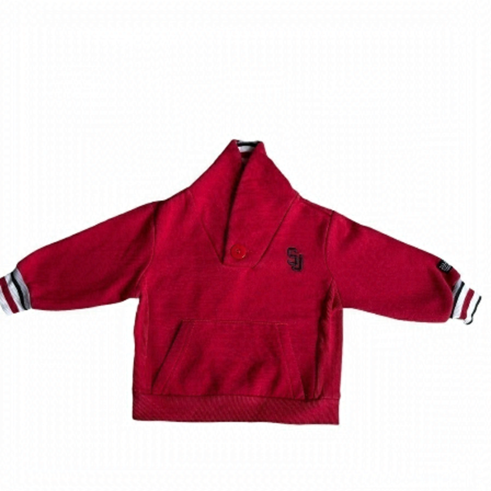 Sean John Red Pullover Sweater for Unisex Toddler 18 months